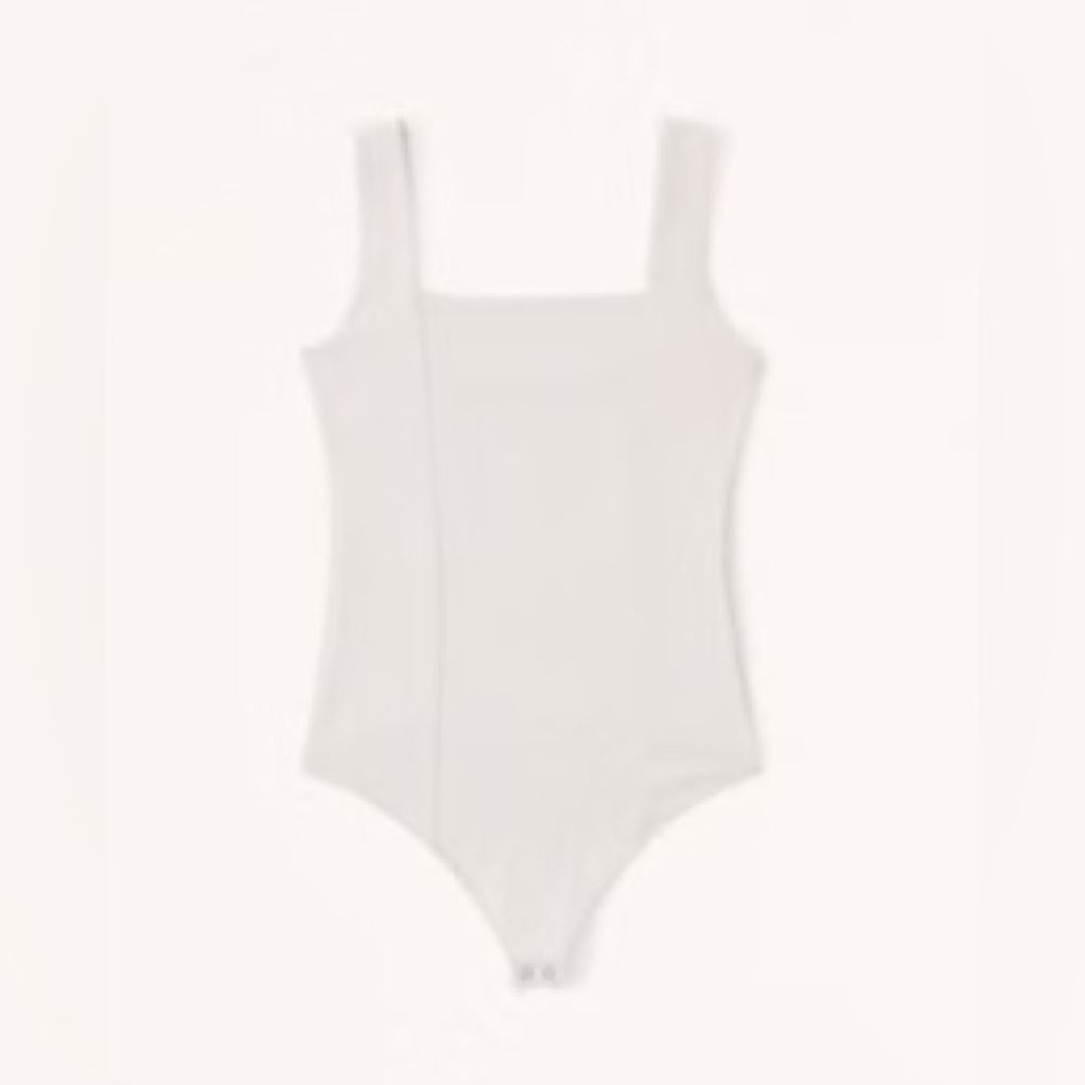Abercrombie Seamed Squareneck Bodysuit